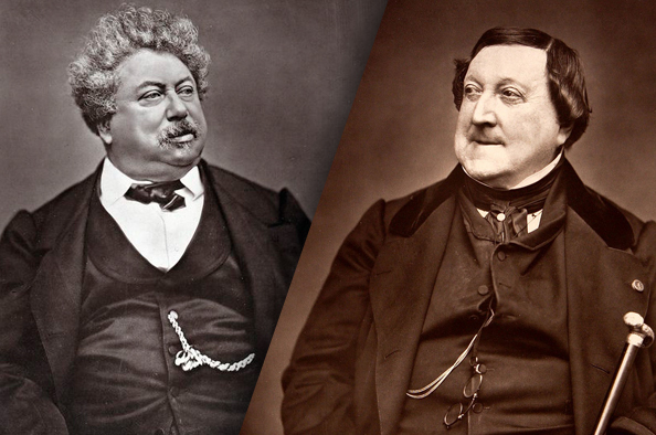 Két zseni találkozása – Rossini és az idősebb Dumas